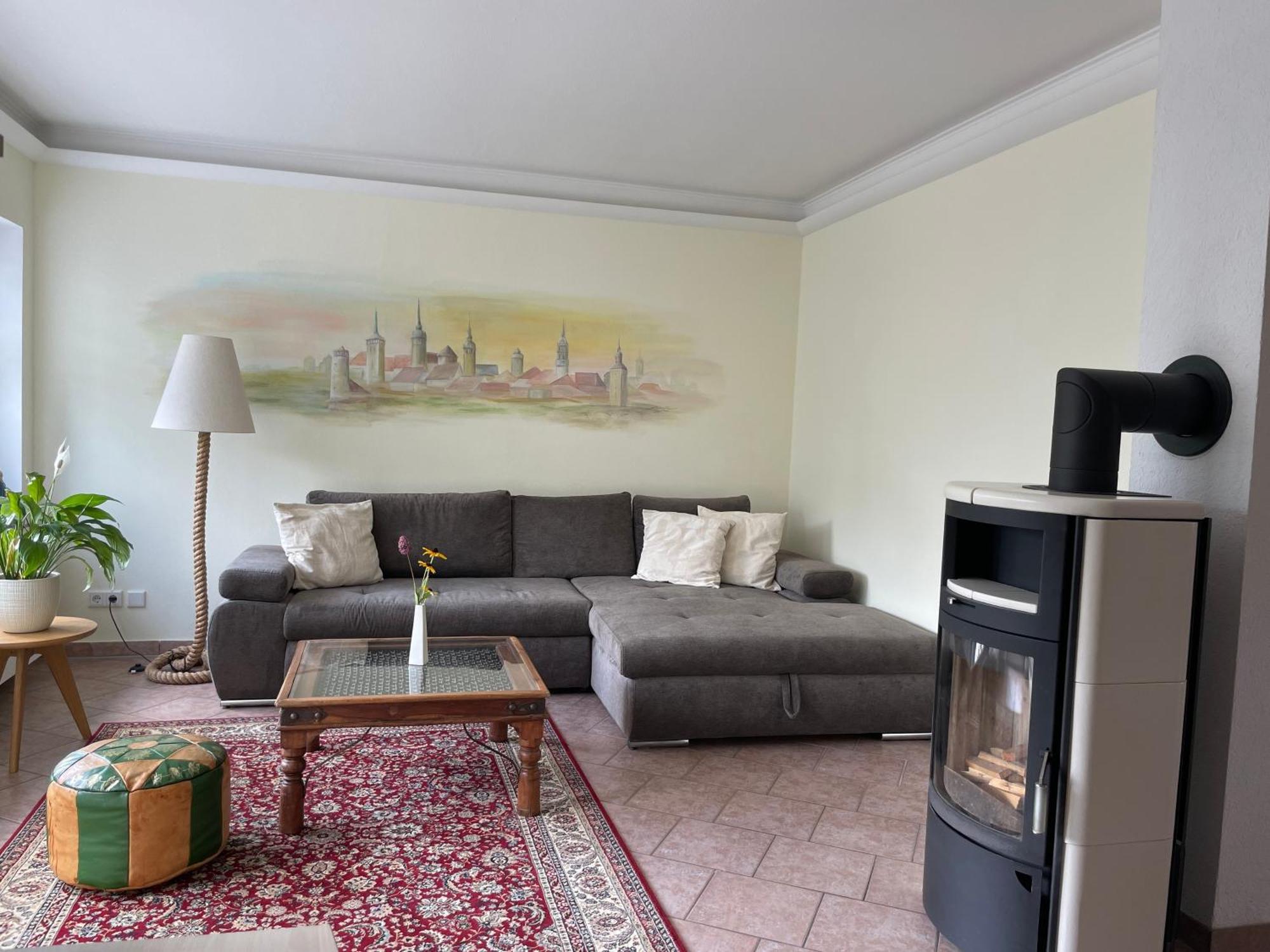 Ferienhaus Amare Mit Fasssauna, Eigener Terrasse & Kamin Bautzen Exteriör bild